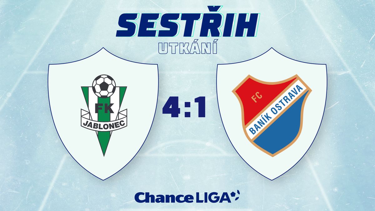 SESTŘIH: Jablonec nasázel Ostravě čtyři branky